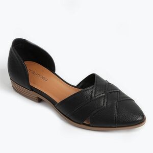 Maurices SuperCush Shelby D'Orsay Flats New Without Box